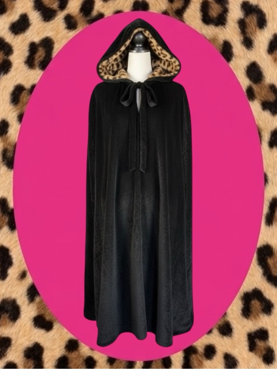 Collectif Jackets & Blazers - Collectif London Retro Pin-Up Rockabilly Whimsigoth Dark Coquette Cape XL/XXL